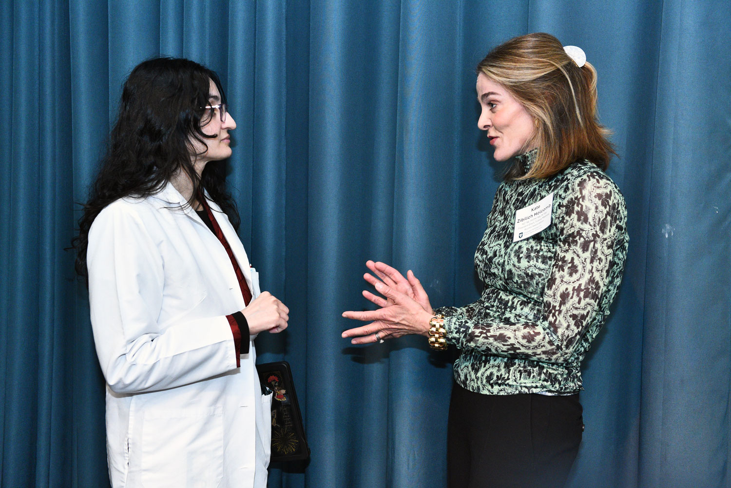 Dr. Holcomb and resident