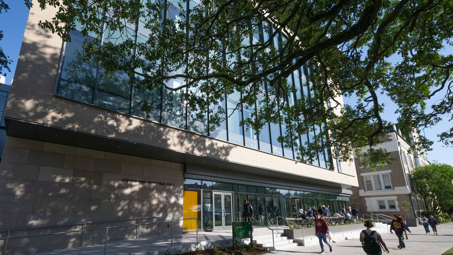 Exterior of Paul Hall